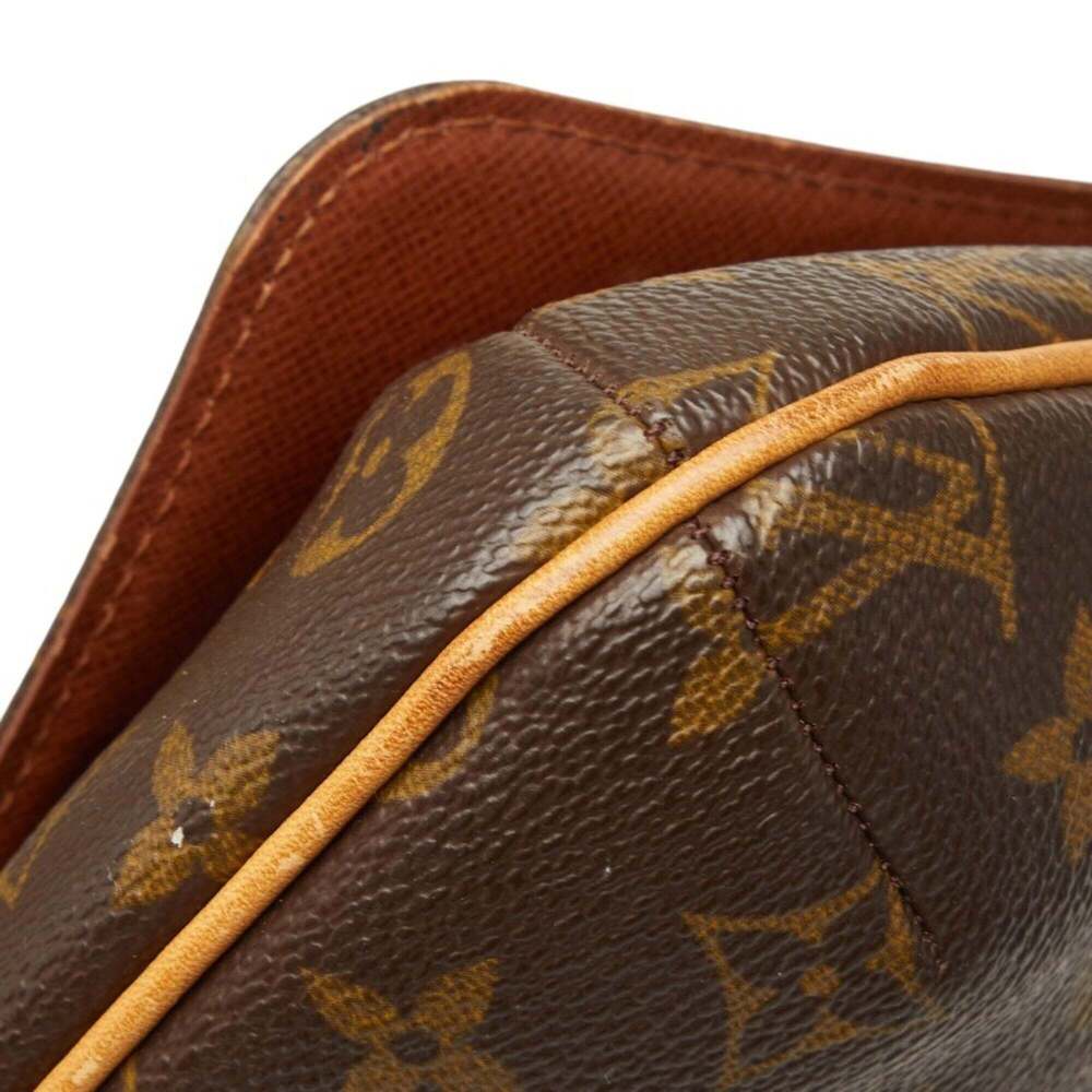 LOUIS VUITTON Brown Monogram Leather Shoulder Bag - Picture 4 of 12